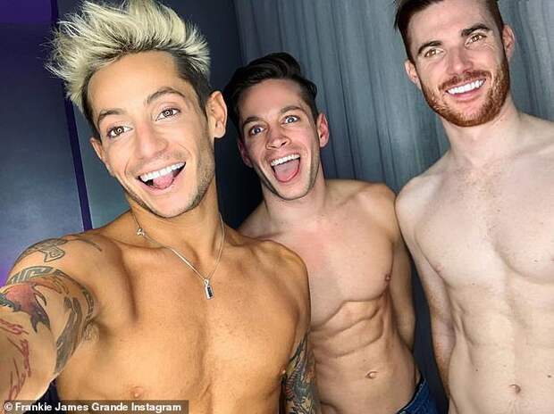 Thruple: Frankie Grande revealed he is dating married couple Mike Pophis and Daniel Sinasohn during an interview with Us Weekly