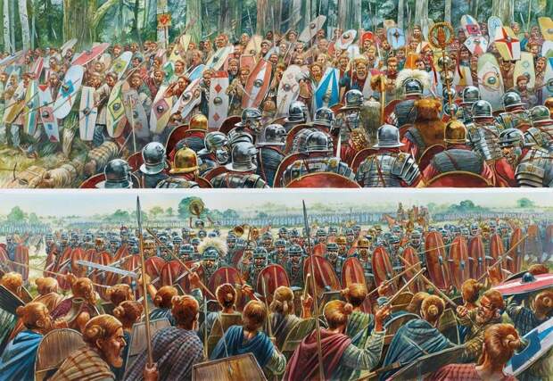 Легионеры против германцев, взгляд с двух сторон. imperioromanodexaviervalderas.blogspot.com - Словом и копьём | Warspot.ru