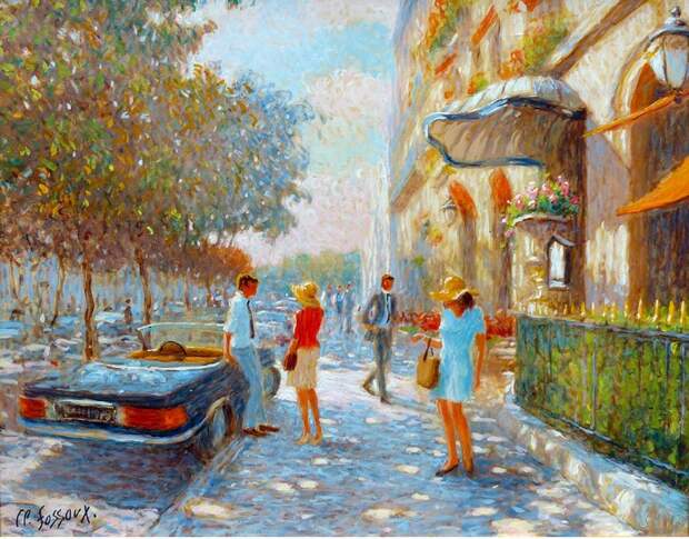 Мастер современного импрессионизма. Claude Fossoux Claude Fossoux