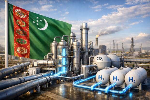 Туркмения намерена использовать газ для развития водородной энергетики