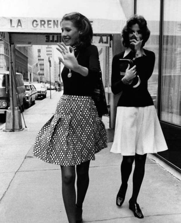 Уличная мода эпохи Винила 70-е, street style, мода