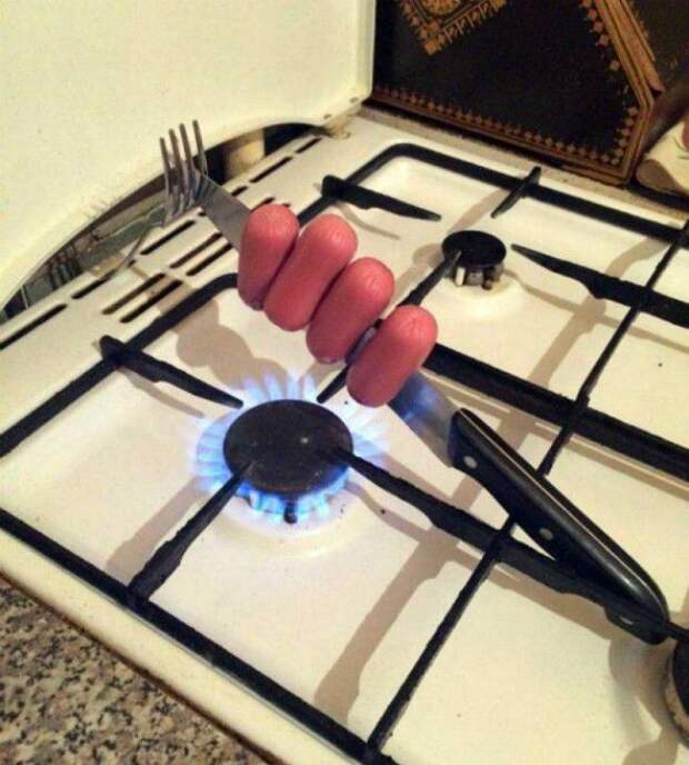 Если нет сковородки. Если нет сковородки