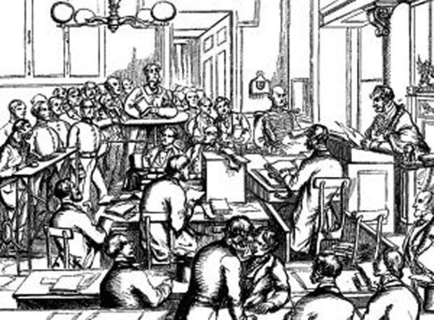 Публичное заседание в Mansion House, на котором вопрос о Джеке-попрыгунчике обсуждался на уровне администрации Лондона