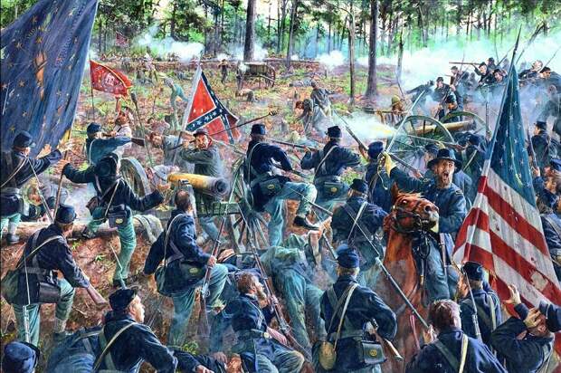 Гражданская война 1861-1865 годов в США.png Гражданская война 1861-1865 годов в США.png