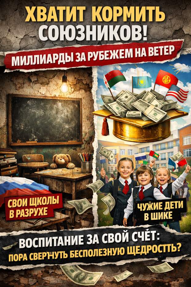 Сначала свои, потом «союзники»: Россия устала платить за чужое образование