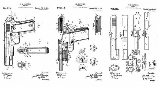 Пистолеты Кольт образца 1909 и 1910 года (Colt Model 1909, Colt Model 1910) Пистолеты Кольт образца 1909 и 1910 года (Colt Model 1909, Colt Model 1910)