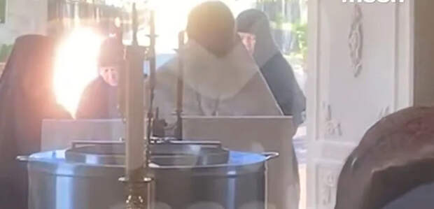 Видео: "Явление Бога" заметили прихожане храма в Иерусалиме