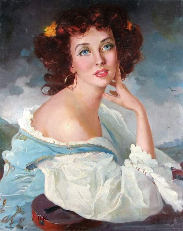 художник Мария Жанто (Maria Szantho) картины – 02