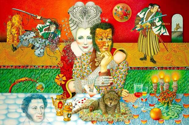 Пушкин и Пиковая дама_картон, цветные карандаши_Частное собрание.jpg Пушкин и Пиковая дама_картон, цветные карандаши_Частное собрание.jpg