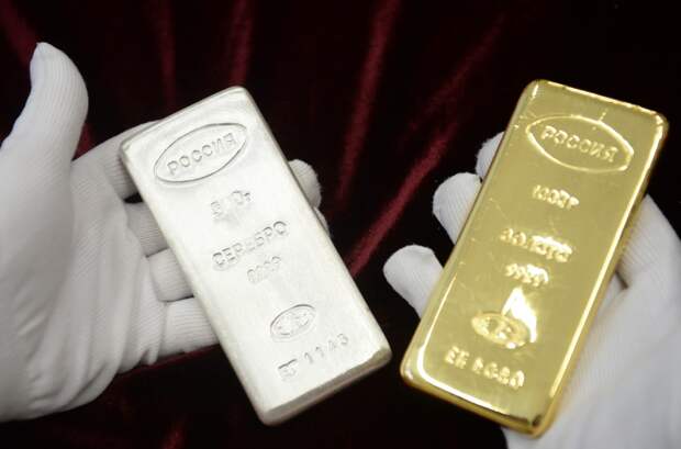 Серебро взлетело и упало