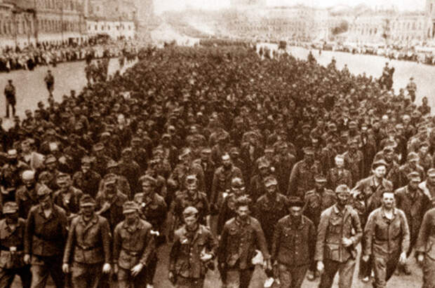 Немецкие военнопленные в Москве