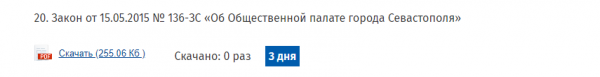 Правительство Севастополя поставило Заксобрание на счётчик