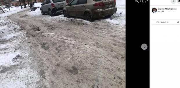 Во дворах на Полярной очистят дороги от снега по просьбе жителей