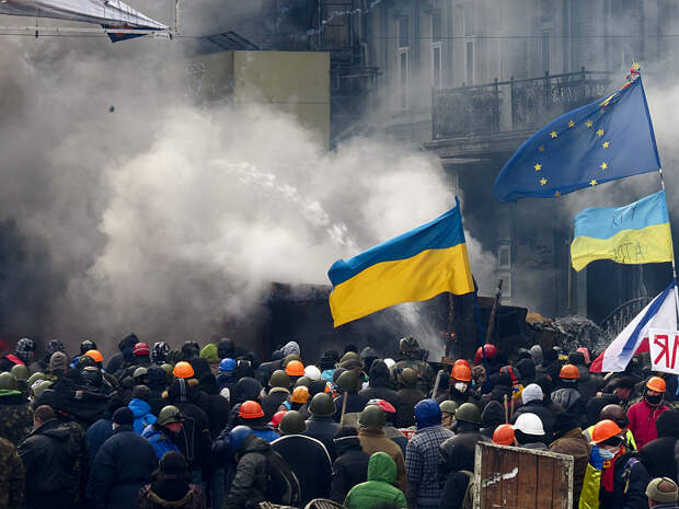 Странная годовщина украинской «революции достоинства»