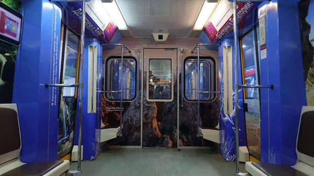 Посвященный Крыму тематический поезд начал курсировать в московском метро