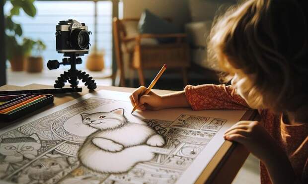 Как нарисовать кота и другие популярные детские вопросы