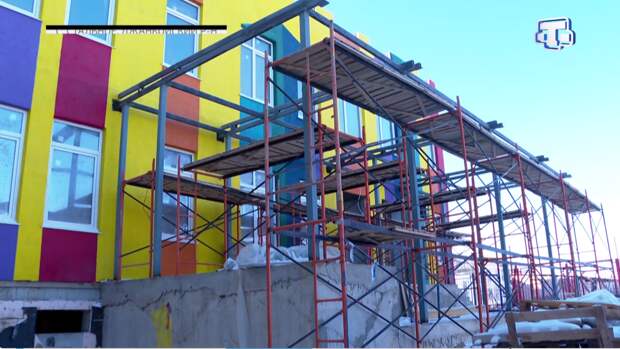 В селе Стальное Джанкойского района строится детский сад на 170 мест