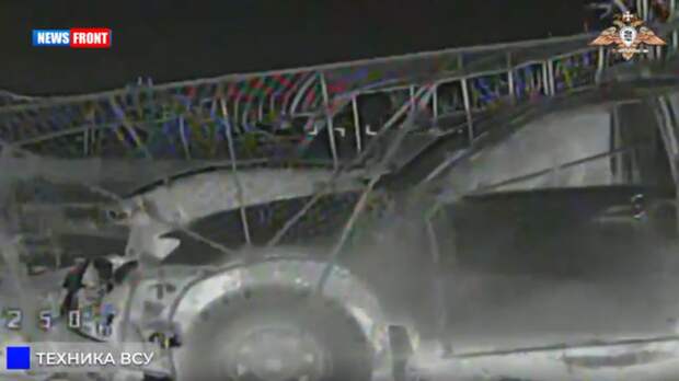 Уничтожение пикапа и бронеавтомобиля «Козак» ВСУ в Шевченко и Водяном