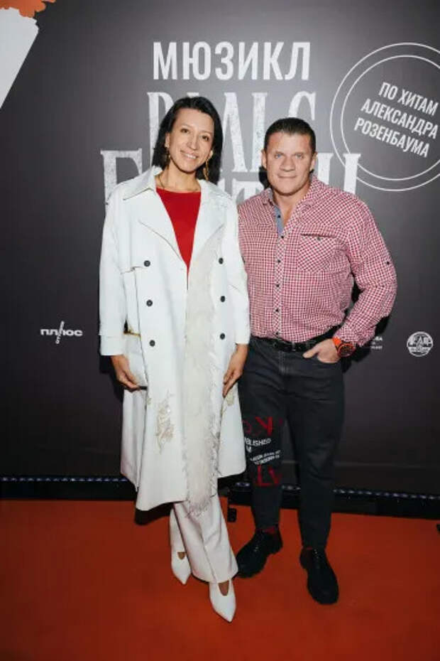 Елена Борщёва с мужем