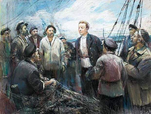 Молодой Ульянов на Волге. 1962-.jpg