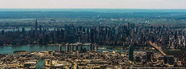 Манхэттен. Вид сверху