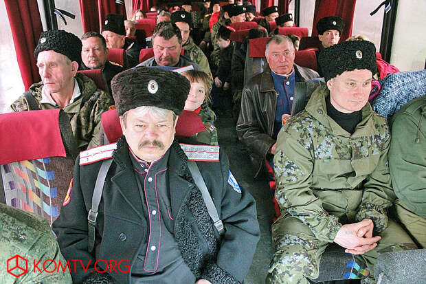 Феодосийские казаки отправились в стольный град Симферополь