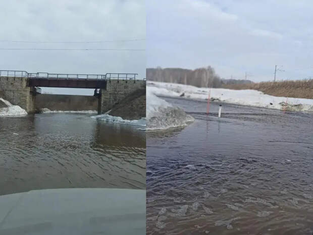 Временные ограничения введены на дорогах Коченевского района из-за подъёма уровня воды
