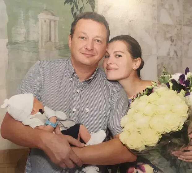 Марат Башаров и Елизавета Шевыркова с сыном