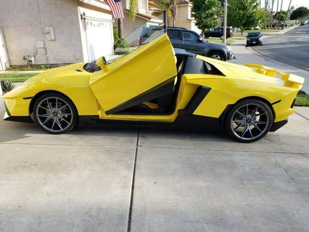 Энтузиаст превратил Pontiac GTO в причудливый Lamborghini Aventador