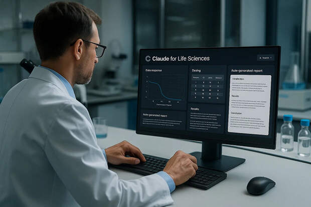 Anthropic представила Claude for Life Sciences — ИИ для ускорения разработки лекарств и интеграции с научными платформами