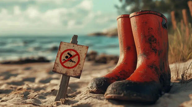 Женщины нашли на пляже Калифорнии гигантский череп морского существа