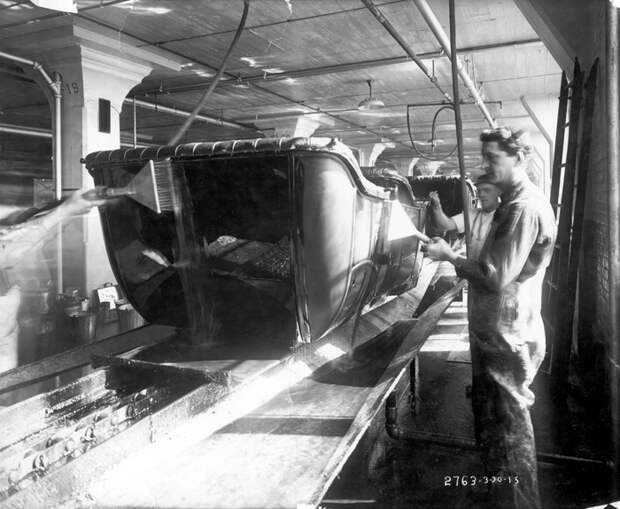 Исторические фотографии с первых заводов Ford Motor Company