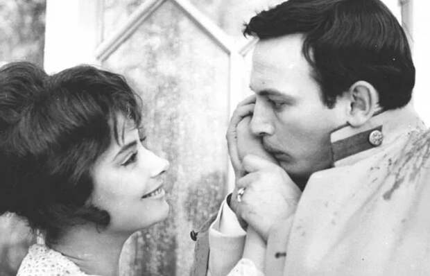 Татьяна Самойлова и Василий Лановой.