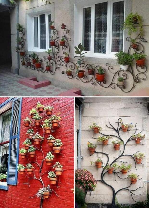 Невероятно красивые идеи декорирования наружной стены дачного домика