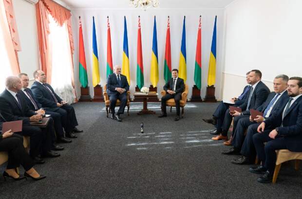 Александр Лукашенко и Владимир Зеленский; Беларусь; Белоруссия. Фото: president.gov.ua