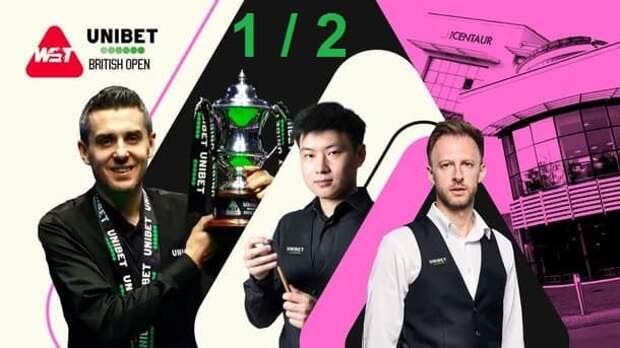 Полуфинал рейтингового турнира British Open 2025 снукер 1/2 финала British Open 2025 по снукеру