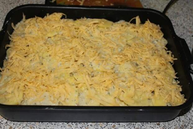 запеканка из картофеля с сыром