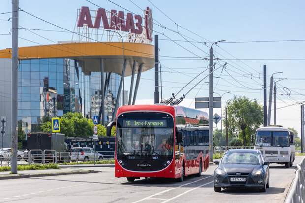 Троллейбусы «СИНАРА» вышли на один из маршрутов в Челябинске