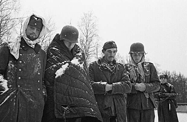 Немецкие военнопленные в декабре 1941 © Анатолий Гранин Source: Sputnik