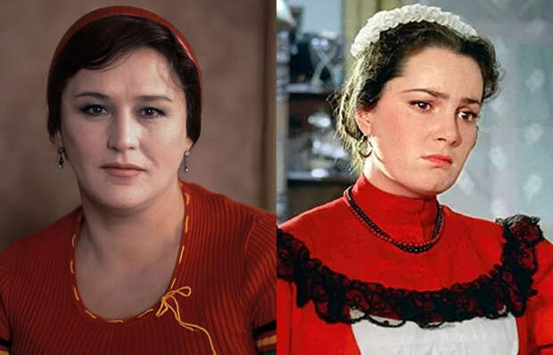 Нонна Мордюкова и Элина Быстрицкая.