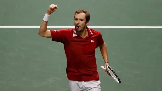 Быстро и уверенно: как Рублёв и Медведев разгромили Германию в полуфинале Кубка Дэвиса