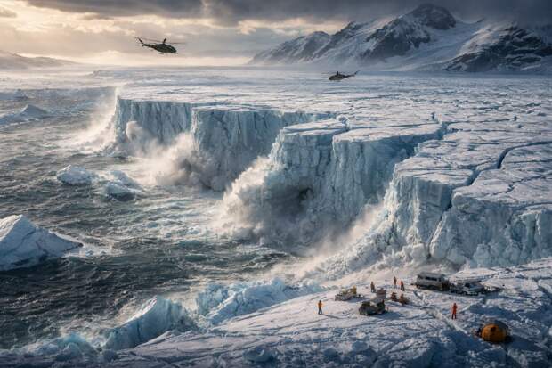 Потоп на подходе. Ледник Судного дня тает всё быстрее