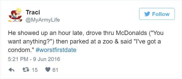 Funny First Date Tweets