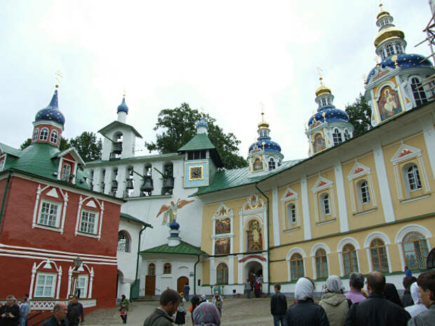 Псково-Печерский монастырь. Фото: Victor Lisitsyn/Global Look Press/www.globallookpress.com