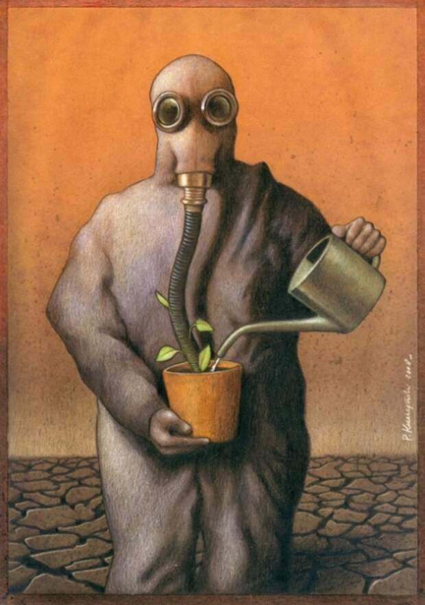 Кислород. Автор: Pawel Kuczynski.