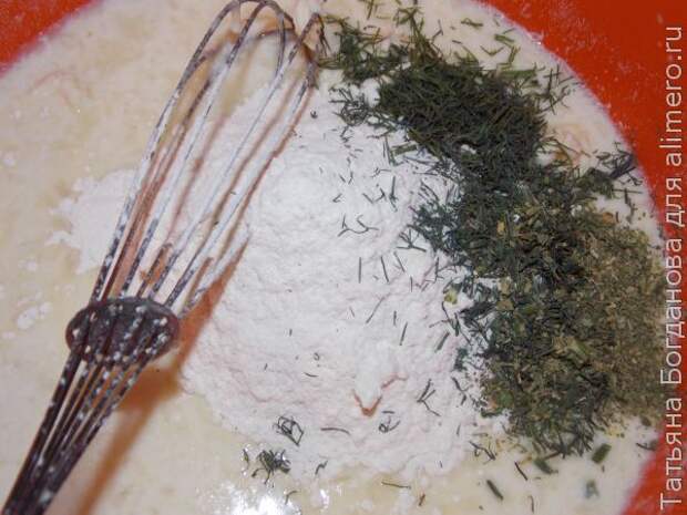Блинчики с сыром и зеленью Блинчики с сыром и зеленью