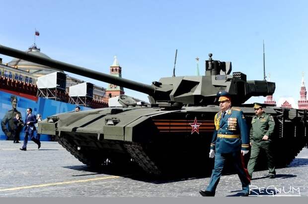 Танк «Армата». Парад Победы на Красной площади. 9 мая 2015 года
