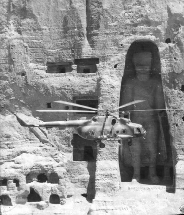 Будда и советские вертолетчики, 1980–е годы, Бамианская долина, Афганистан было, история, фото