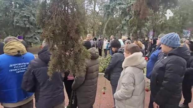 В Херсонской области почтили память жертв теракта в Хорлах