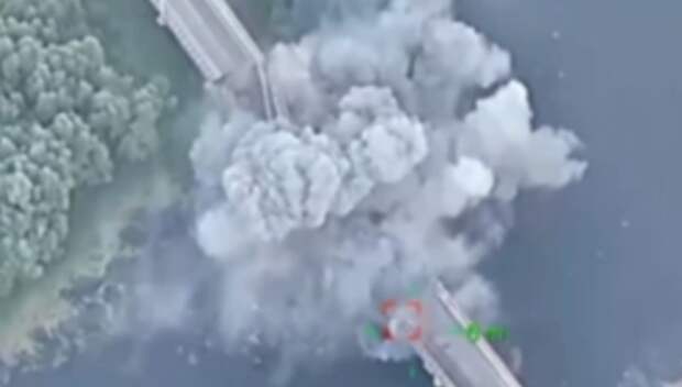 Фото из видео с вражеского дрона